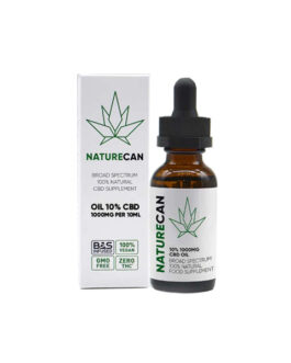 Naturecan 10% 1000mg CBD Broad Spectrum MCT Oil 10ml