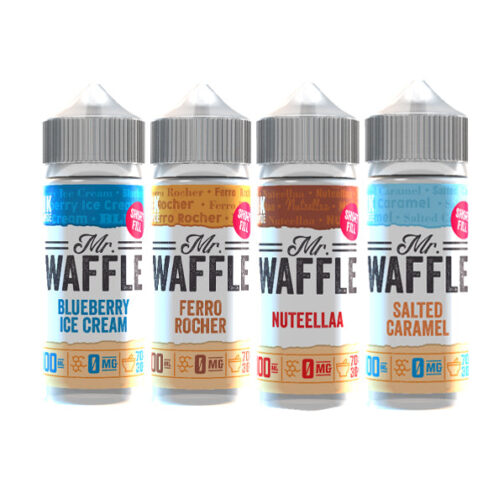 Mr Waffle 100ml Shortfill 0mg (70VG/30PG) - Image 2