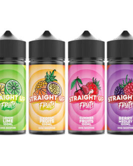 Straight Up Fruits 100ml Shortfill 0mg (70VG/30PG)