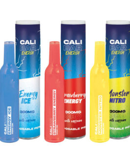 CALI BAR ENERGY with Caffeine Full Spectrum 300mg CBD Vape Disposable