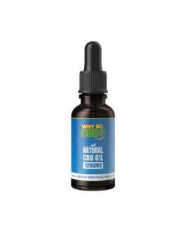 Why So CBD? 1200mg Broad Spectrum CBD Natural Oil – 30ml