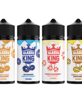 Glazed King 100ml Shortfill 0mg (70VG/30PG)