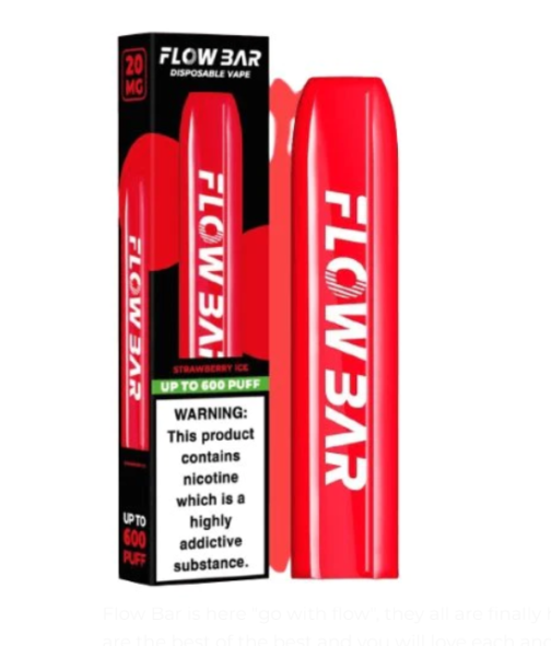 Flow Bar 600 Strawberry Ice