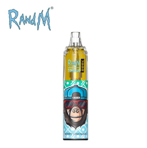 R & M Tornado 7000 Puffs Disposable Vape Device -Berry Lemonade