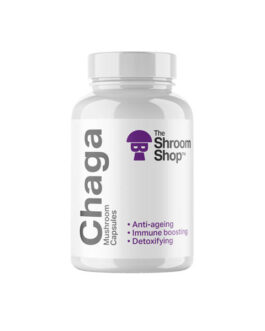 The Shroom Shop Chaga Mushroom 45000mg Capsules – 90 Caps