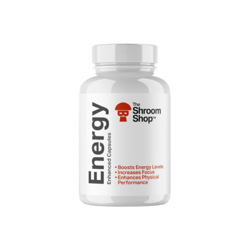 Best The Shroom Shop Enhanced Energy 67500mg Capsules - 90 Caps