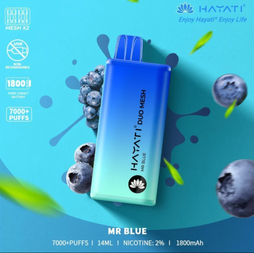 Hayati Duo Mesh 7000 - Mr Blue