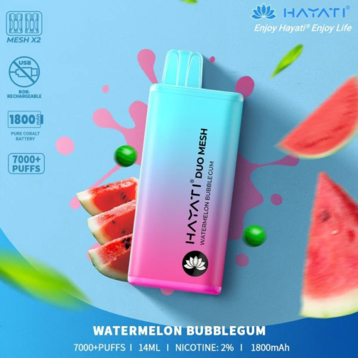 Hayati Duo Mesh 7000 - Watermelon Bubblegum