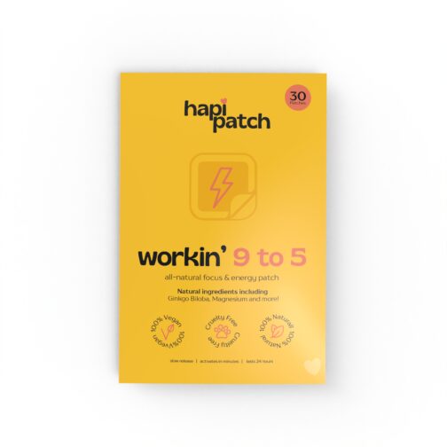 Hapi Patch 'Workin 9 to 5' Focus & Mood Boosting Patch