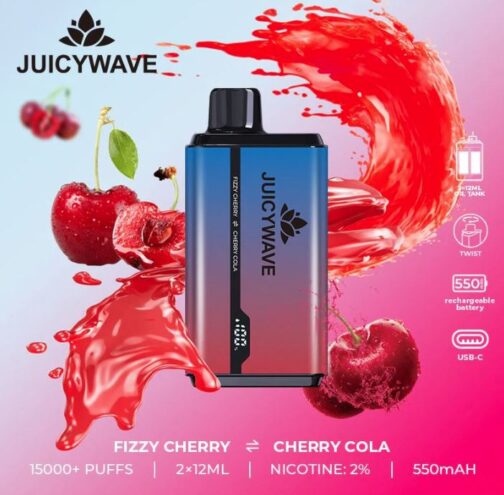 Juicy Wave 15k - Fizzy Cherry / Cherry Cola