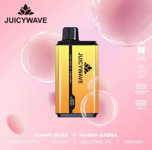 Juicy Wave 15k - Gummy Bear - Hubba Babba