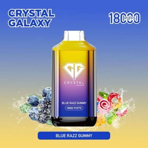 Crystal Galaxy 18k - Blue Razz Gummy