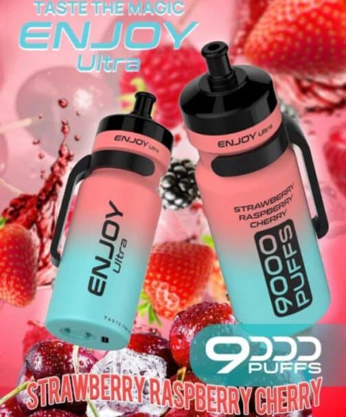 Enjoy Ultra 9000 - Strawberry Raspberry Cherry