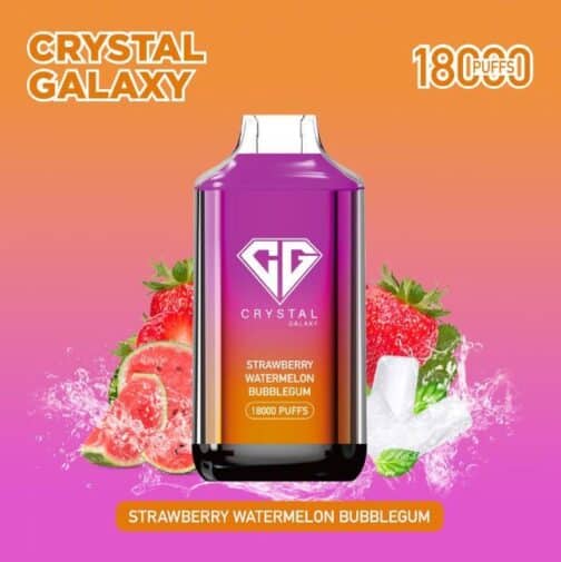 Crystal Galaxy 18k - Strawberry Watermelon Bubblegum