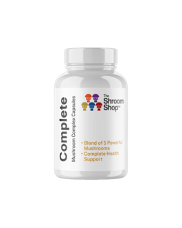 The Shroom Shop Complete Mushroom Complex 750mg Capsules – 150 Caps