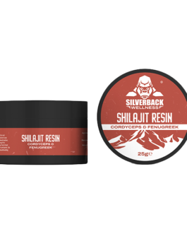 Silverback Wellness Cordyceps + Fenugreek Infused Shilajit Resin 25g