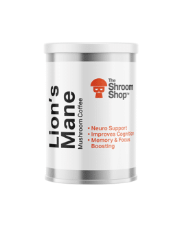 The Shroom Shop 30000mg Lions Mane Nootropic Coffee – 100g