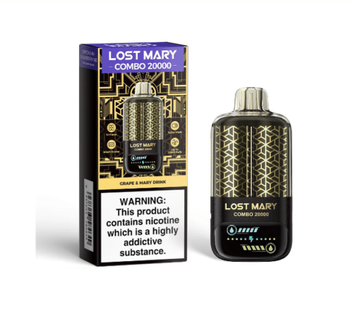 Lost Mary Combo 20000 - Grape & Mary Drink