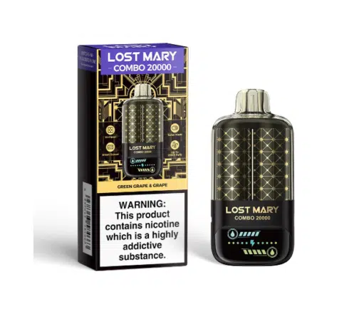 Lost Mary Combo 20000 - Green Grape / Grape