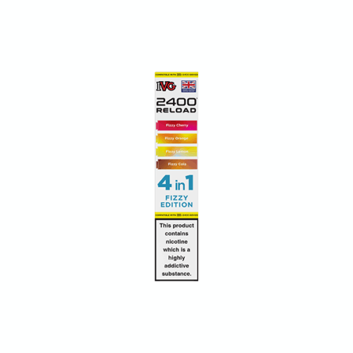 20mg IVG 2400 Reload Multi Edition Prefilled Pods 2ml 2400 Puffs - 4 Pcs - Image 8