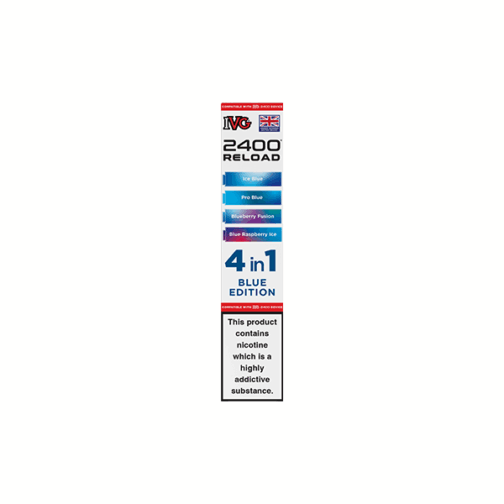 20mg IVG 2400 Reload Multi Edition Prefilled Pods 2ml 2400 Puffs - 4 Pcs - Image 22
