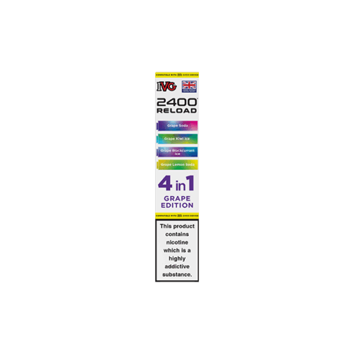 20mg IVG 2400 Reload Multi Edition Prefilled Pods 2ml 2400 Puffs - 4 Pcs - Image 19