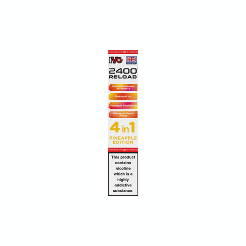 20mg IVG 2400 Reload Multi Edition Prefilled Pods 2ml 2400 Puffs - 4 Pcs - Image 20