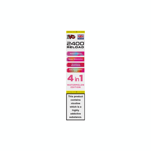 20mg IVG 2400 Reload Multi Edition Prefilled Pods 2ml 2400 Puffs - 4 Pcs - Image 16